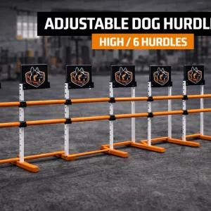 Adjustable Dog Hurdle Set