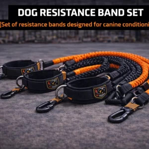 Dog Resistance Band Set