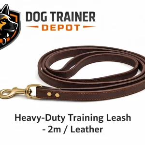 Heavy-Duty Training Leash - 2m Leather