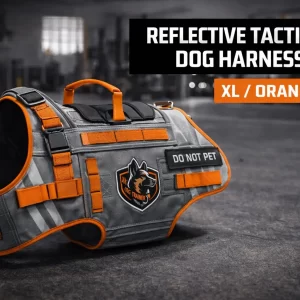 Reflective Tactical Dog Harness XL